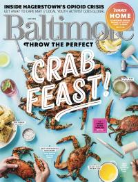 Baltimore Magazine cover