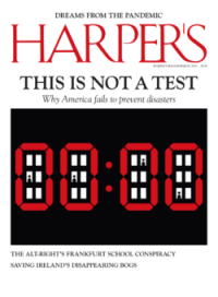 Harper's Magazine cover