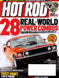 Hot Rod Magazine cover