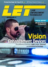 Law Enforcement Technology cover
