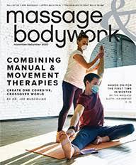 Massage Magazine cover