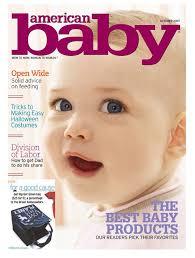 American Baby Magazine cover