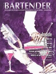 Bartender Magazine cover