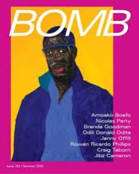 Bomb Magazine cover