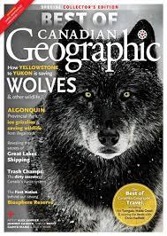 Canadian Geographic cover