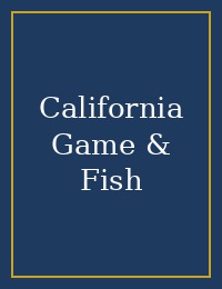 California Game & Fish cover