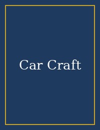 Car Craft cover
