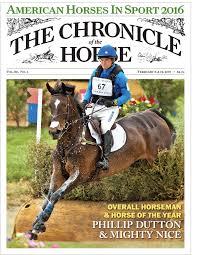 The Chronicle of the Horse cover