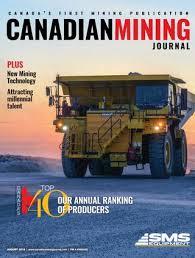 Canadian Mining Journal cover