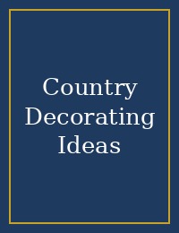 Country Decorating Ideas cover