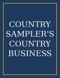 COUNTRY SAMPLER'S COUNTRY BUSINESS cover