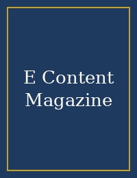 E Content Magazine cover