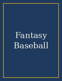 Fantasy Baseball cover