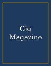 Gig Magazine cover