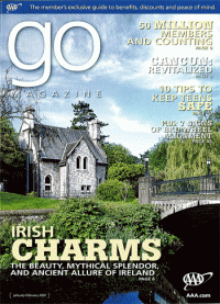 AAA Carolinas Go Magazine cover