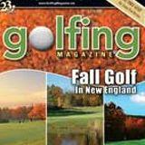 Golfing Magazine cover