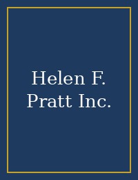 Helen F. Pratt Inc. cover