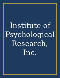 Institute of Psychological Research, Inc. cover