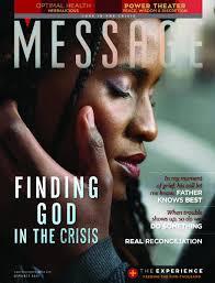Message Magazine cover