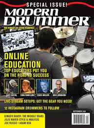 Modern Drummer cover