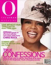 O, The Oprah Magazine cover
