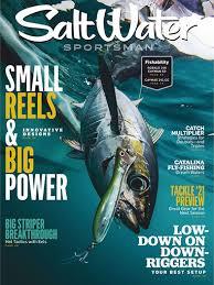 Salt Water Sportsman Magazine cover