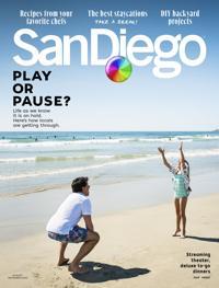San Diego Magazine cover
