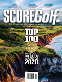 Score Golf Magazine cover