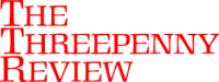 The Threepenny Review cover