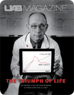UAB Magazine cover