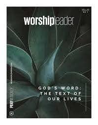 Worship Leader Magazine cover