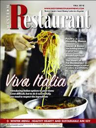 Western Restaurant News cover