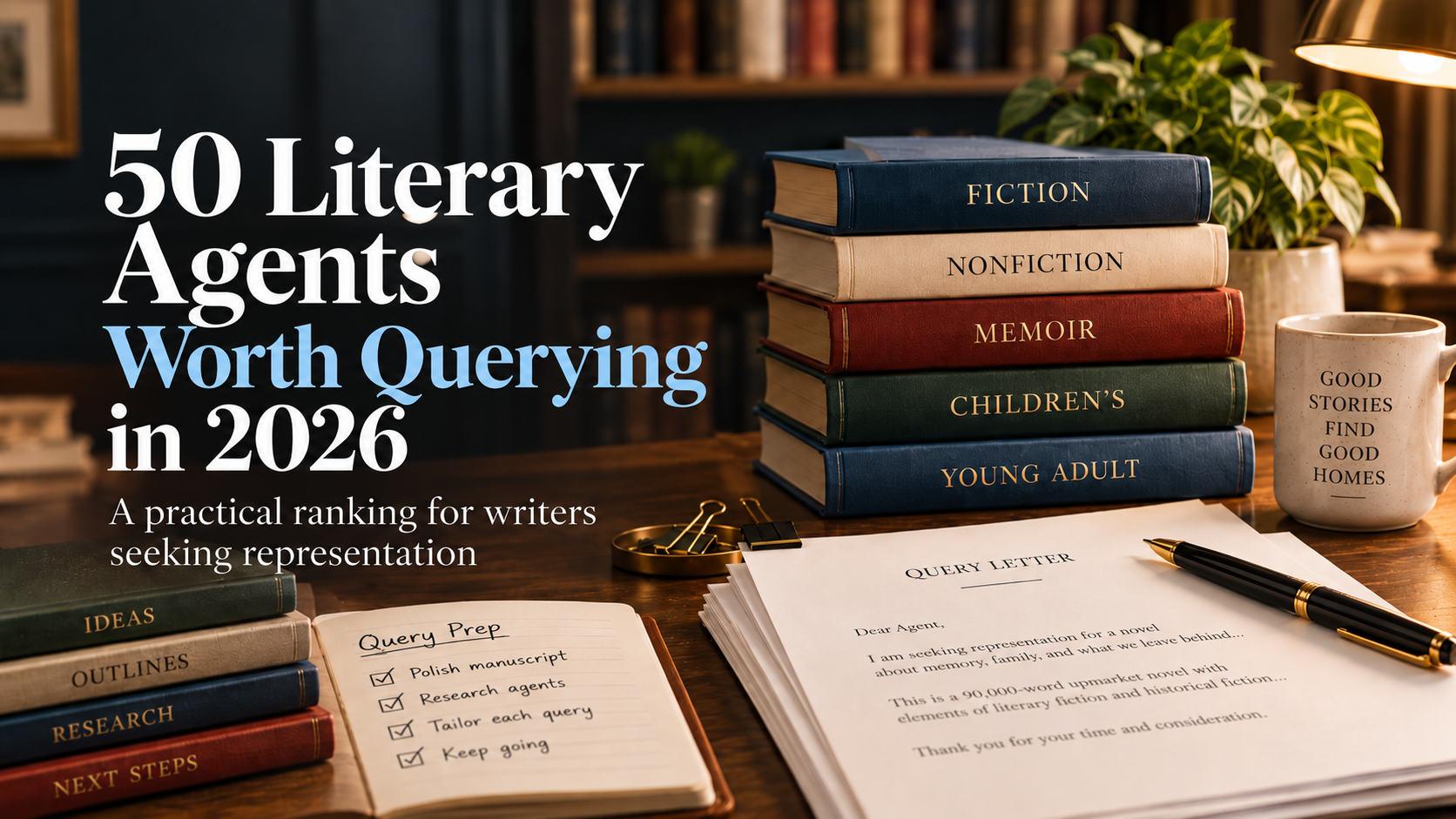 50 Literary Agents Worth Querying in 2026